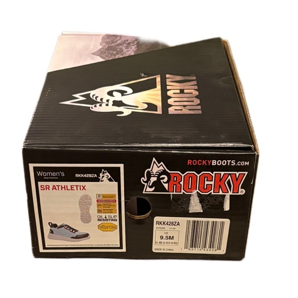 Rocky Light Blue and Black Safety Shoes - Picture 10 of 10